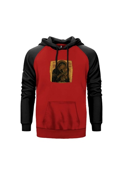 Batushka Panihida Gri Renk Reglan Kol Sweatshirt