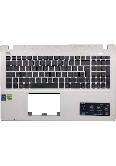 Asus Uyumlu X550 X550C X550CA X550CC X550DP X550EA Klavye Gri Kasalı