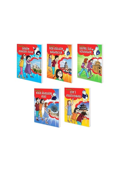 Bulutobüs İle Zamanda Yolculuk Dizisi Kutulu 5 Kitap