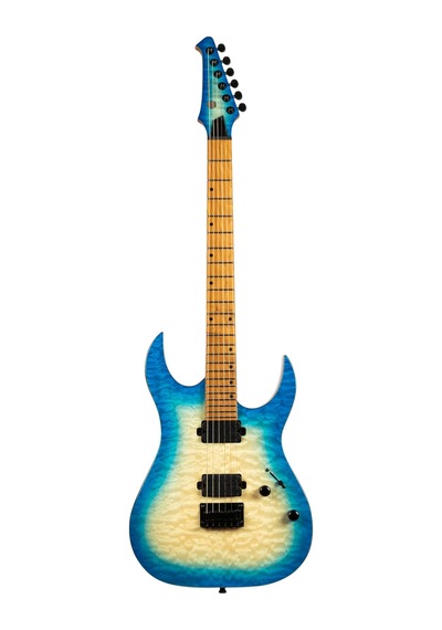 Spira S-500 Qab Elektro Gitar Trans Aqua Blue
