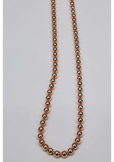 Omar Silver Unisex Top Tırnak Makası 1,5 Mm Rose Gümüş Kolye Zinc