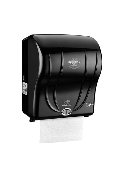 Rulopak Sensörlü Havlu Makinesi Siyah 2'li Ekonomik Paket - 2 Adet Tarı