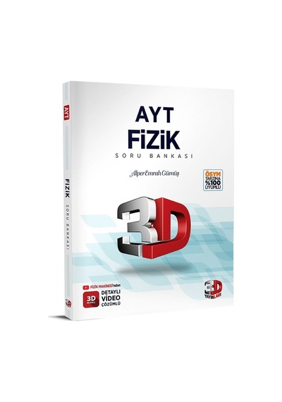 3D Yayınları Ayt Fizik Soru Bankası (467083689)