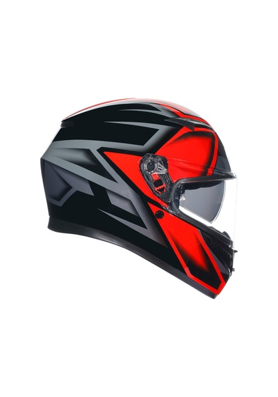 Agv Kask/k3 Mplk Compound Balck Red Çok Renkli