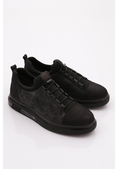 Dgn 2045 Erkek Düz Taban Sneaker 2045-2285-R1627 Siyah