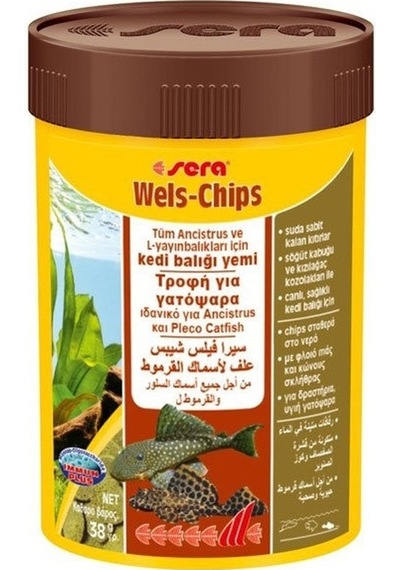 Sera Wels-Chips Vatoz Balığı Yemi 100 ML (38 gr)