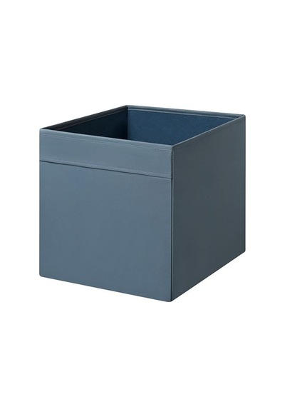 Ikea Dröna Kutu, Mavi, 33x38x33 Cm