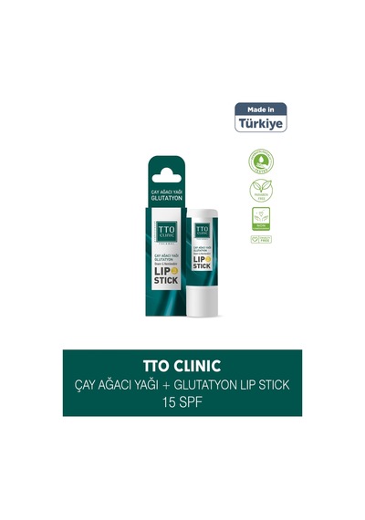 Tto Clınıc Lip Stick - Çay Ağacı Yağı & Glutatyon 15 Spf