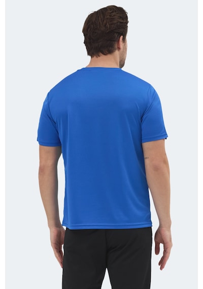 Slazenger Rewınd Erkek Saks Mavi Tişört Saks Mavi
