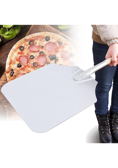 Pizza Küreği Alüminyum - Hamur Küreği  90 CM