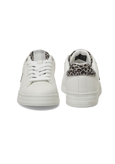 U.s. Polo Assn. Prelo 6fx Beyaz Kadın Sneaker 000000000102158180 Beyaz-leopar