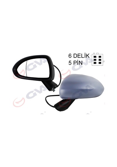 Gva Dış Dikiz Aynası Sol Corsa D 06 Elektrikli Isıtmalı Astarlı Asferik 5 Fiş Vm-964ehpal 13187615 Gva 1090226 6428249 6428253 13203386