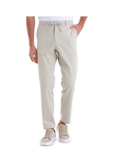 Hatemoğlu Taş Dinamik Fit Düz Yandan Cepli Pamuklu Jogger Pantolon 29262024c004 Taş