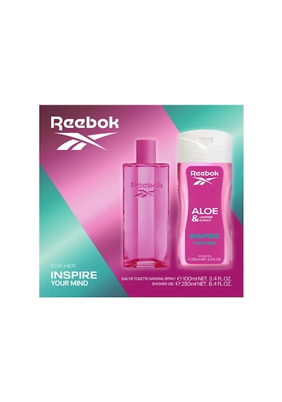 Reebok Inspire Edt 100 Ml + Shower Gel 250 Ml Kadın Parfüm Seti Ferah