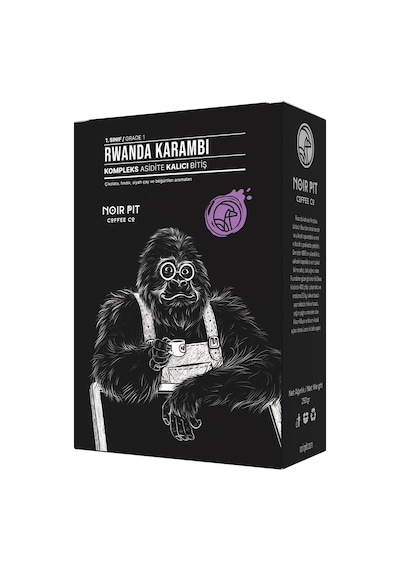 Noir Pit Coffee Co. Rwanda Karambi Çekirdek Kahve 250 G Diğer