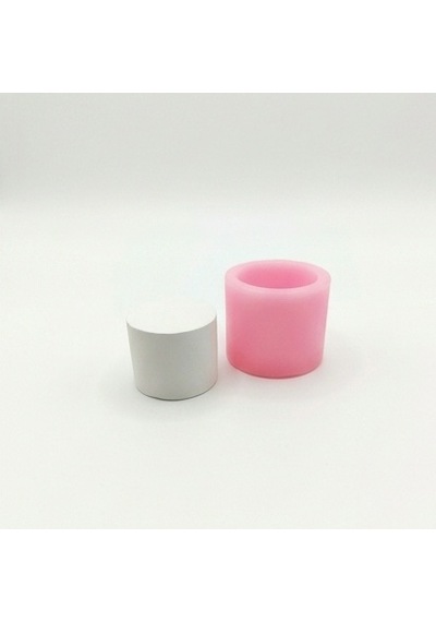 Silindir Silikon Kalıp 6x5x6 Cm