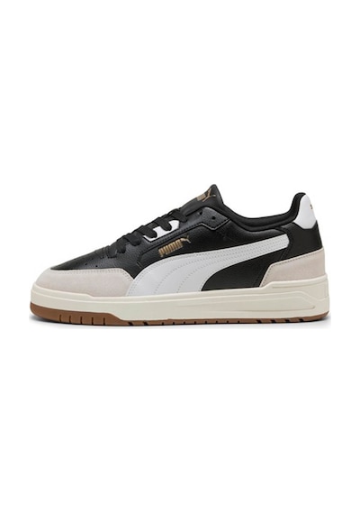 Puma Shuffle Downtown Siyah - Beyaz Erkek Sneaker 402596-07 Siyah - Beyaz