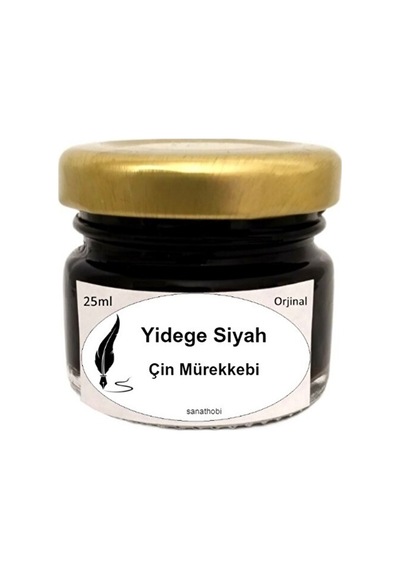 Yidege Siyah Çin Mürekkebi-kaligrafi-hat Çizim-brush-fırça-üstün Kalite-25ml-ink Çok Renkli