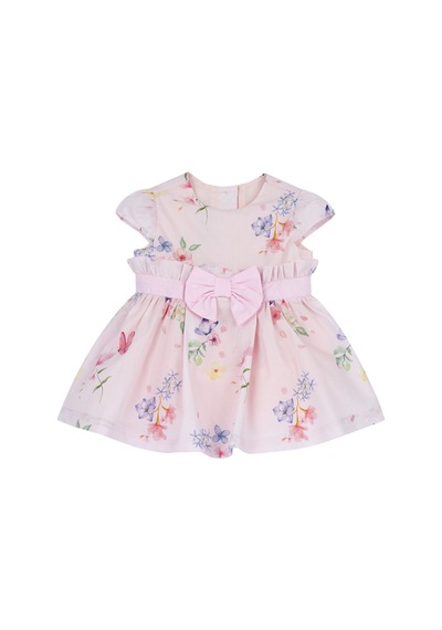 Chicco Kız Bebek Kısa Kollu Elbise 09101841000000 000011 Pembe
