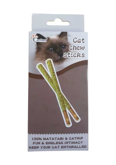 Eastland Catnipkaplı Matatabi Çubuk 12 Cm 5'li