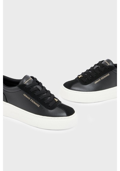 Armani Exchange Logolu Sneaker Ayakkabı Kadın Ayakkabı Xw003065 Af28674 Uc001 Siyah