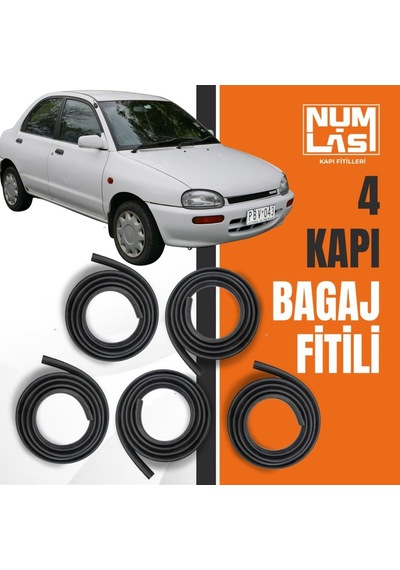 Mazda 121 1991-1998 4 Kapı + Bagaj Fitili-a Kalite-numlas-nm4132