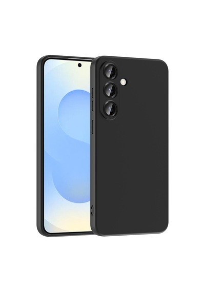 Zore Samsung Galaxy Uyumlu S25 Fe Kılıf Omsy Mara Lansman Kapak - Siyah