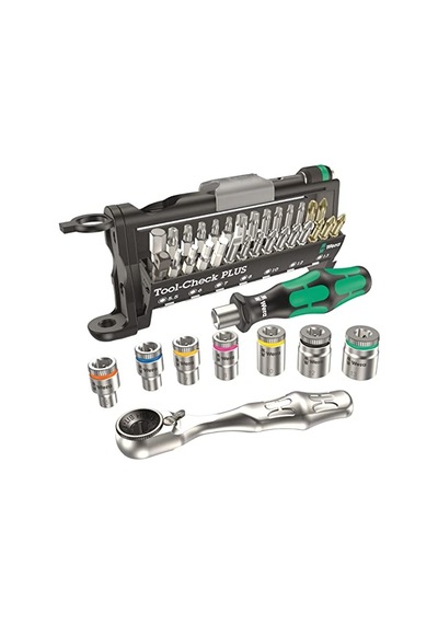 Wera 05056490001 Uç Çeşitleri, Tool-check Plus, Metrik 39 Adet ,tekli Paket