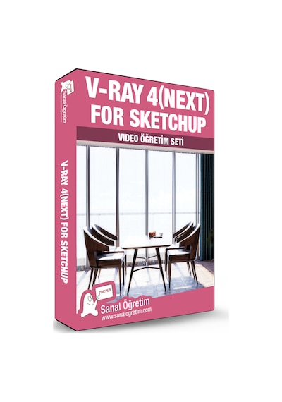 V-Ray 4 (Next) For Sketchup Video Ders Eğitim Seti