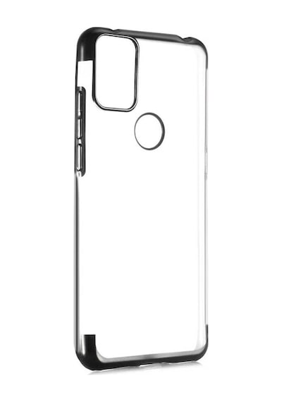 Alcatel 3X 2020 Kılıf Zore Dört Köşeli Lazer Silikon Kılıf