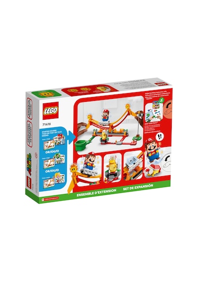 LEGO Super Mario 71416 Lav Dalgası Gezintisi Genişletme Seti 218 Parça