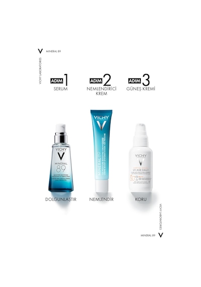 Vichy Mineral 89 72 Saat Nemlendiren Hafif Yapılı Yüz Bakım Kremi 40 Ml