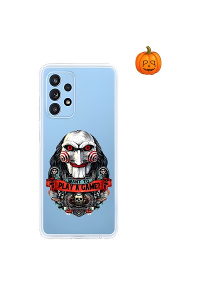 Dali Design Samsung Galaxy A52 Uyumlu Şeffaf Kılıf Horror 7 Tasarımlı