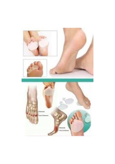 Silikon Metatarsal Ped Ayak Altı Nasır Koruma Parmağa Halka Standart