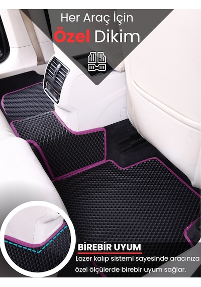 Volvo Xc60 Benzinli 2021-2025 Uyumlu Eva Paspas Tam Set Oto Paspas,araca Özel,tam Koruma 962