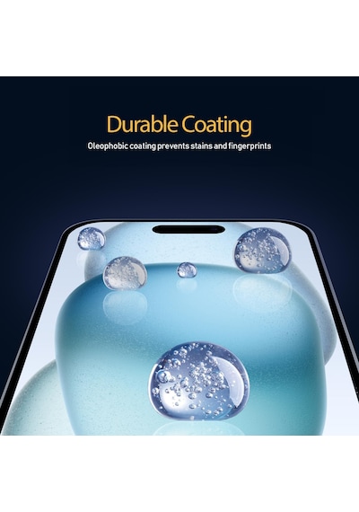 İphone 15 Serisi İle Uyumlu 5d Privacy Easyfit 2 Adet Kolay Uygulama Aparatlı Ekran Koruyucu Temperli Cam Hayalet Ekran İphone 15 Pro Max