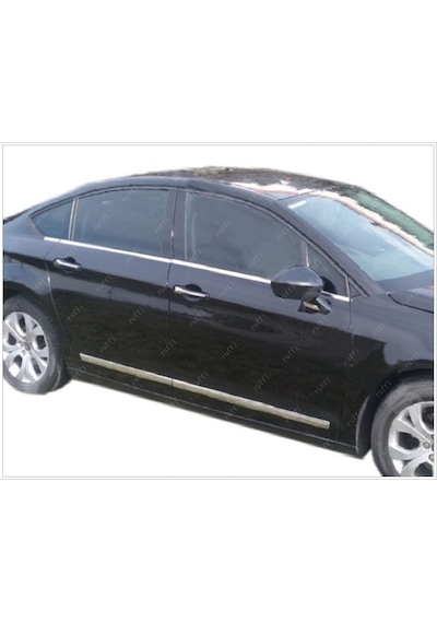 Citroen C5 Krom Cam Çıtası 6 Prç. 2008 Üzeri P. Çelik
