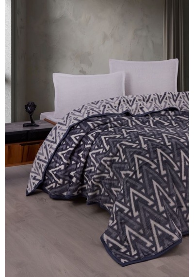 Sesli Home Lüks Peluş Battaniye 222104a Tek Kişilik 160X220