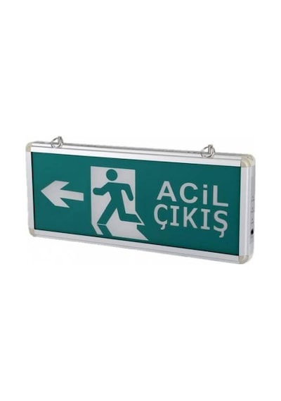 Cata CT-9179 3w Exit Çıkış Levhası Ledli Sağ Sol 3 Saat Şarjlı