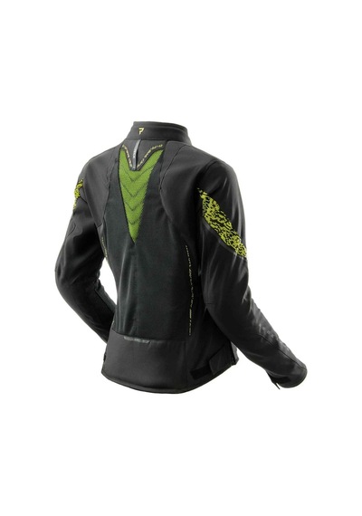 Rebelhorn Jax Lady Kadın Motosiklet Montu Siyah - Sarı