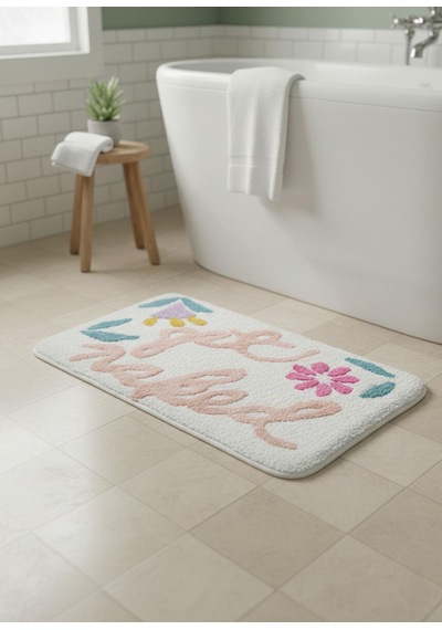 The Mia Get Naked Banyo Paspası 60x100 Cm Çok Renkli