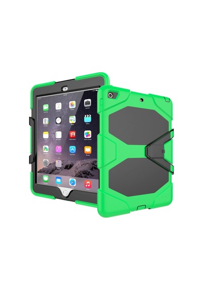 Apple İpad 5 Air 9.7 Kılıf Griffin Tablet Kapak - Yeşil Arka Kapak