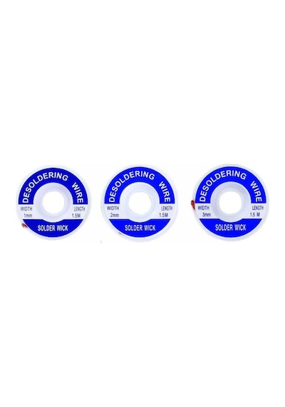 Class Zd-180 Lehim Temizleme Teli 3Lü Set 1-2-3Mm