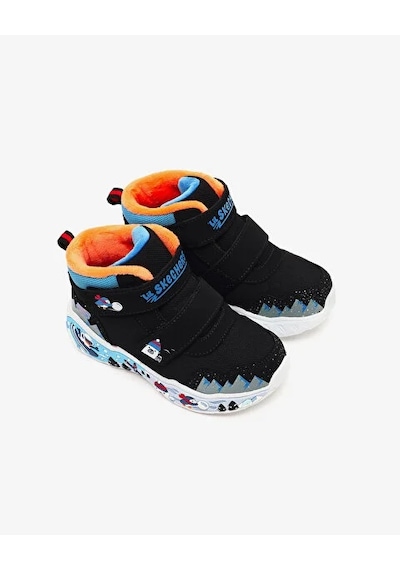 Skechers Play Scene Erkek Çocuk Siyah Bot Siyah