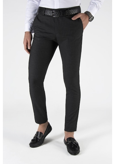Terapi Men Erkek Slim Fit Dik Çizgili Italyan Kesim Keten Pantolon 21k-2200420-2 Siyah Siyah Terapi Men Erkek Slim Fit Dik Çizgili Italyan Kesim Keten Pantolon 21k-2200420-2 Siyah Siyah