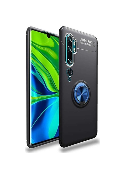 Xiaomi Mi Note 10 Yüzüklü Standli Manyetik Kamera Korumali Kilif 409986415