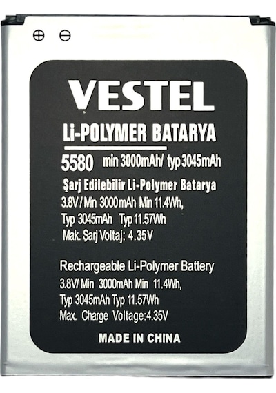 Vestel Venüs 5580 Uyumlu Batarya