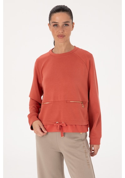 U.s. Polo Assn. Kadın Gül Kurusu Sweatshirt 50309098-vr026 Gul Kurusu