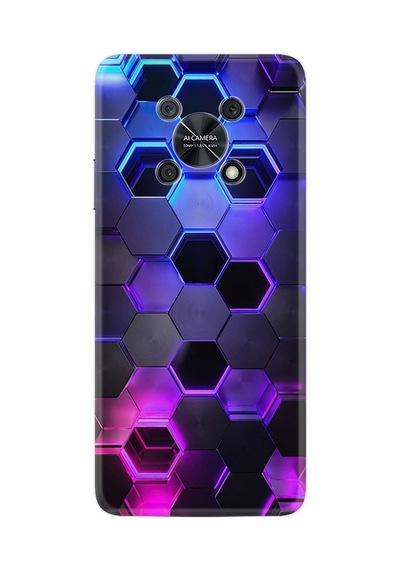 Huawei Nova Y90 Kılıf Resimli Desenli Silikon Platinium Series Petekler 1889