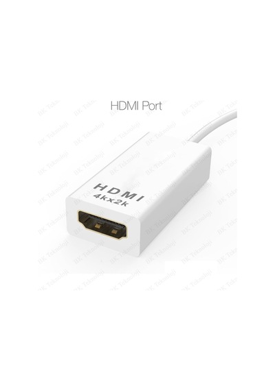 4Kx2K Mini Displayport (Thunderbolt) To Hdmı Dönüştürücü Kablo
